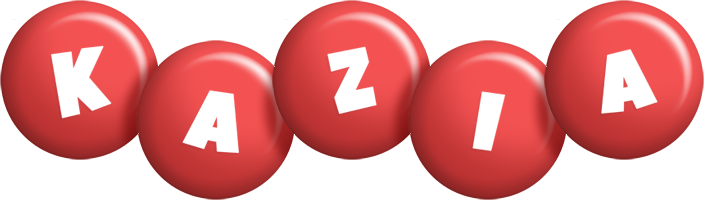 Kazia candy-red logo