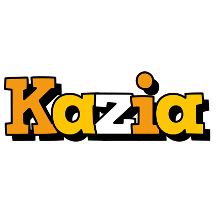 Kazia cartoon logo