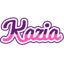 Kazia cheerful logo