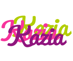 Kazia flowers logo
