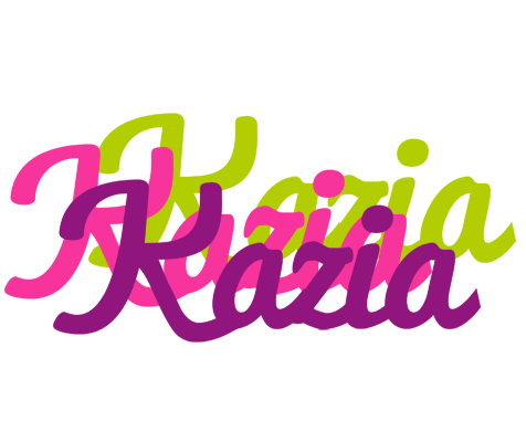 Kazia flowers logo