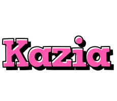 Kazia girlish logo