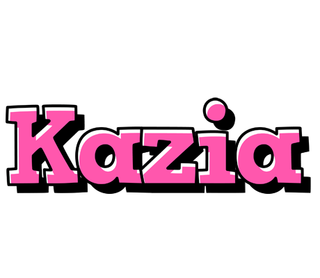 Kazia girlish logo