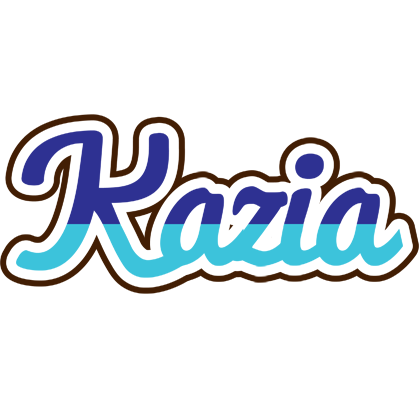 Kazia raining logo