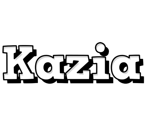 Kazia snowing logo