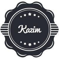 Kazim badge logo