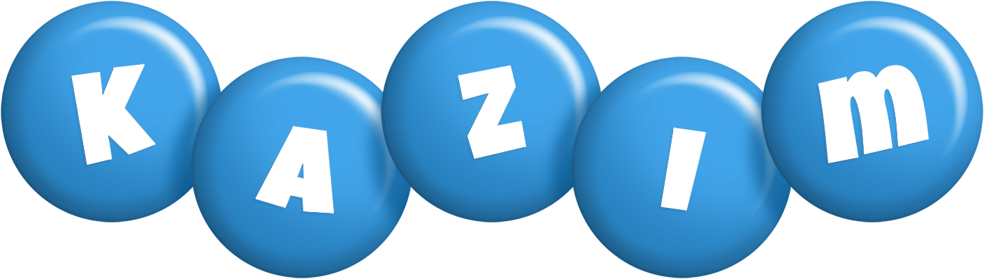 Kazim candy-blue logo