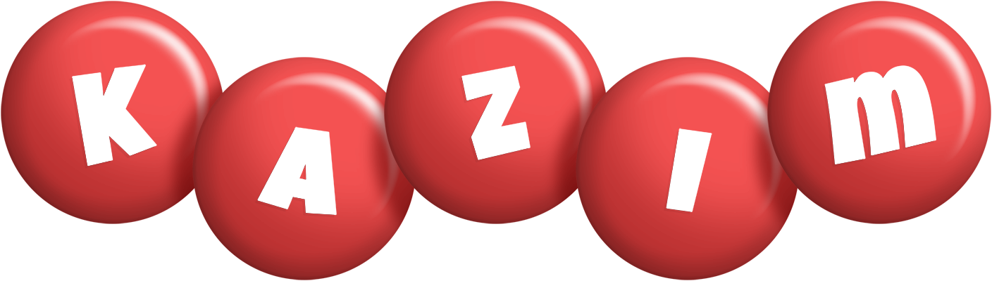 Kazim candy-red logo