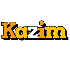 Kazim cartoon logo