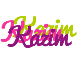 Kazim flowers logo