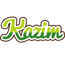 Kazim golfing logo