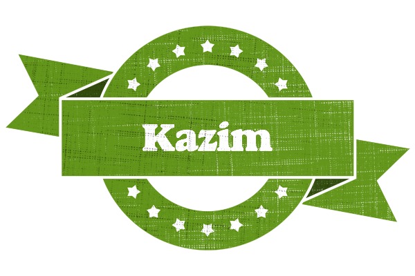Kazim natural logo