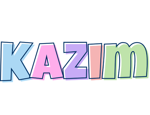 Kazim pastel logo