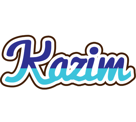 Kazim raining logo