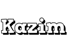 Kazim snowing logo