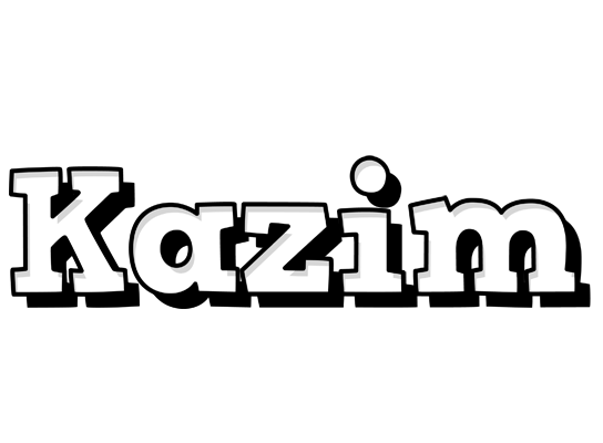 Kazim snowing logo