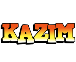 Kazim sunset logo