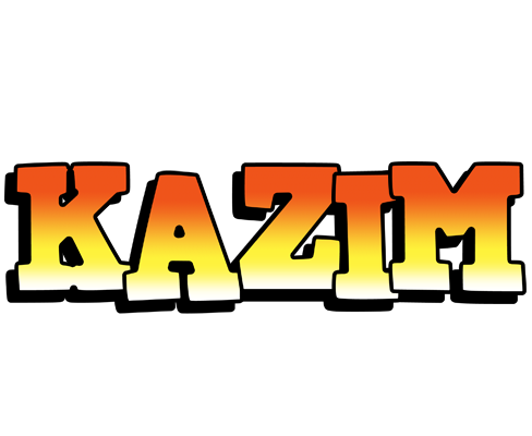 Kazim sunset logo