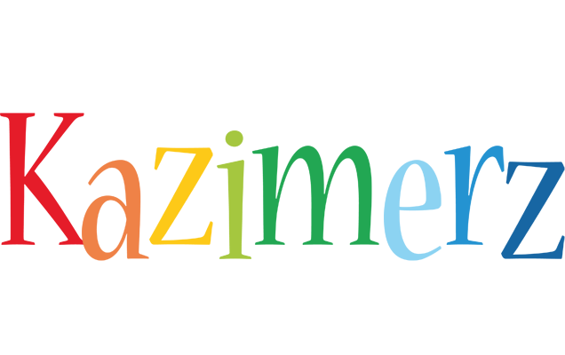 Kazimerz birthday logo
