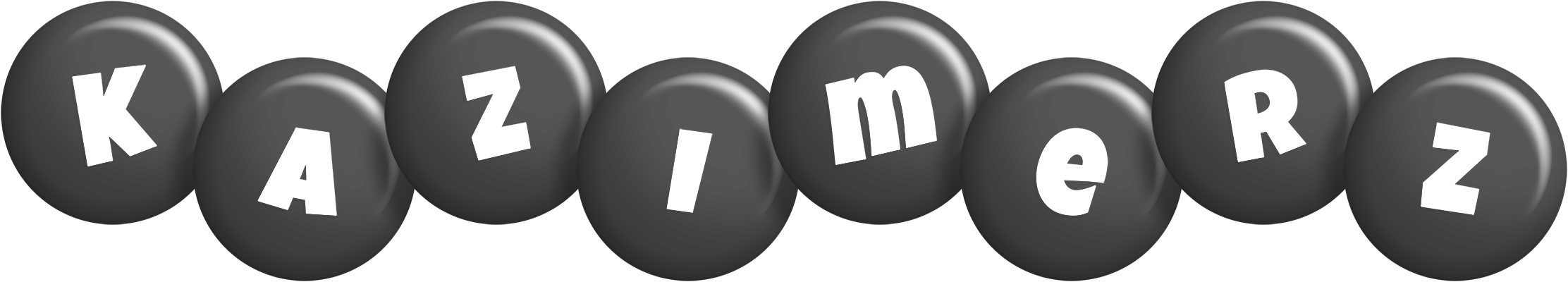 Kazimerz candy-black logo