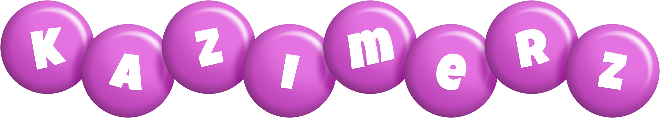 Kazimerz candy-purple logo