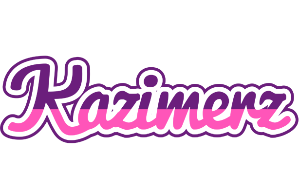 Kazimerz cheerful logo