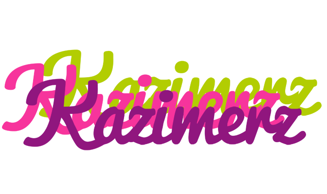 Kazimerz flowers logo