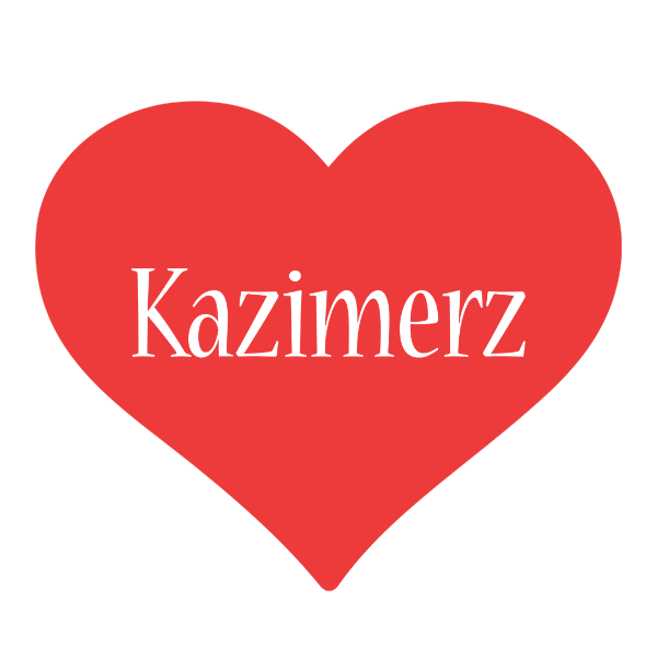 Kazimerz love logo