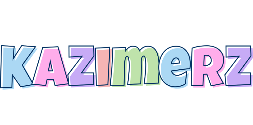Kazimerz pastel logo