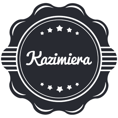 Kazimiera badge logo