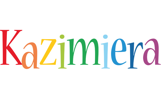 Kazimiera birthday logo