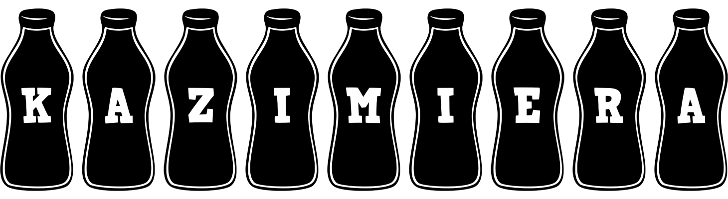 Kazimiera bottle logo