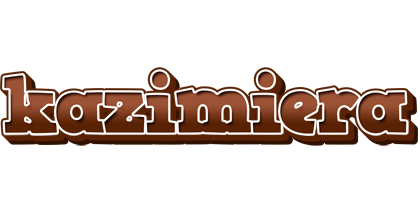 Kazimiera brownie logo