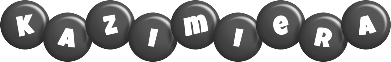 Kazimiera candy-black logo