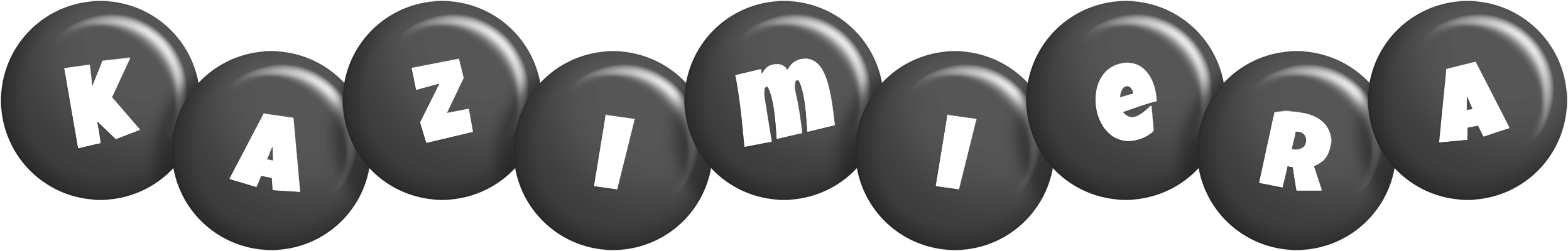 Kazimiera candy-black logo