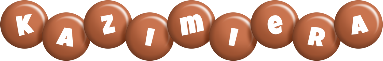 Kazimiera candy-brown logo