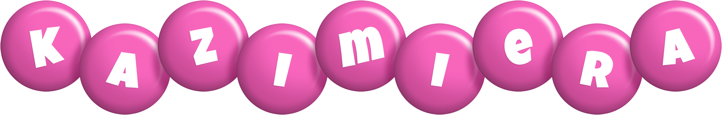 Kazimiera candy-pink logo