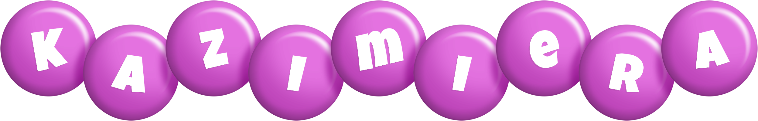 Kazimiera candy-purple logo