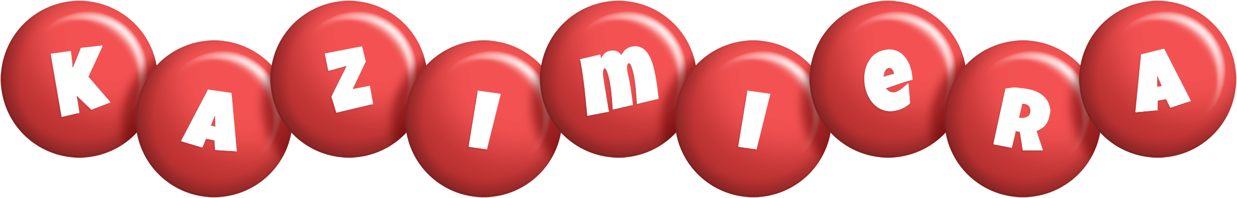 Kazimiera candy-red logo