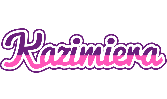 Kazimiera cheerful logo