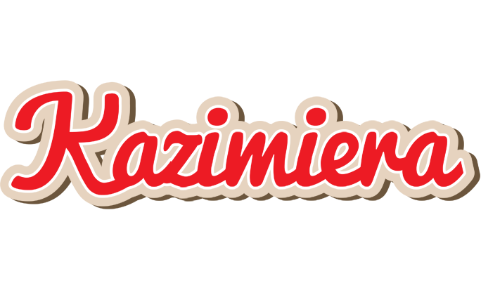 Kazimiera chocolate logo