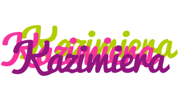 Kazimiera flowers logo