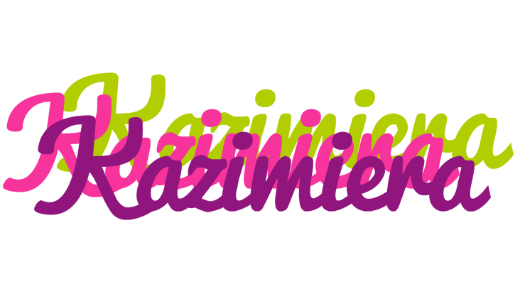 Kazimiera flowers logo
