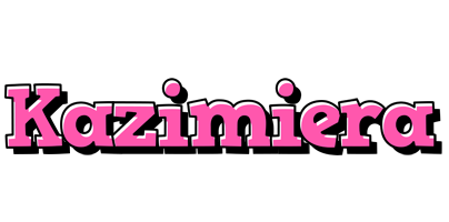 Kazimiera girlish logo