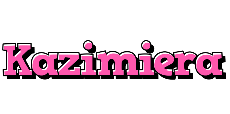 Kazimiera girlish logo