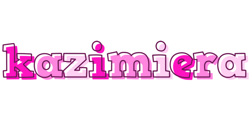 Kazimiera hello logo