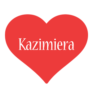 Kazimiera love logo