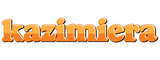 Kazimiera orange logo