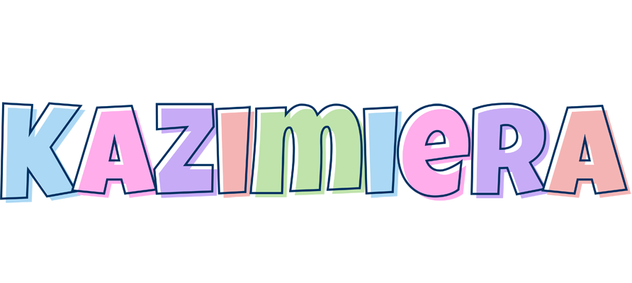 Kazimiera pastel logo