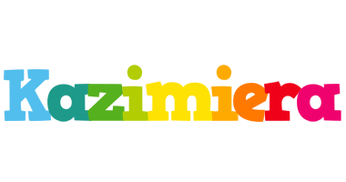 Kazimiera rainbows logo